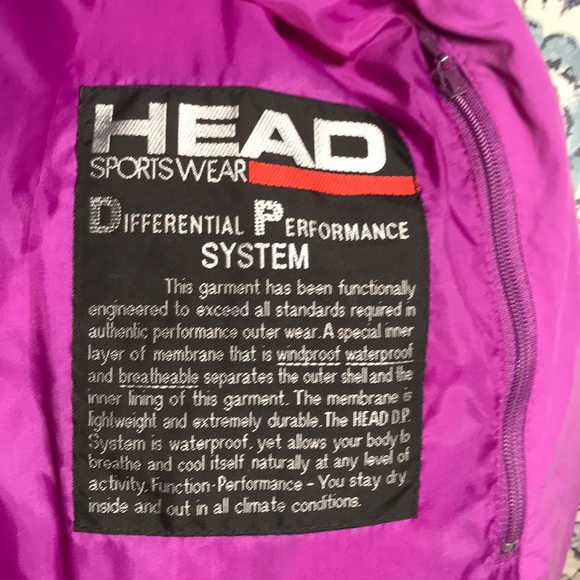 Head ski Jacket circa 1990 - Picture 7 of 8